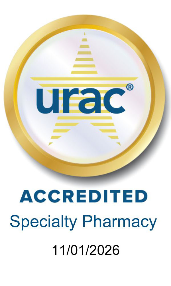 URAC Accredited Seal for Duke Cancer Center Specialty Pharmacy