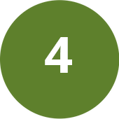 Green circle, step 4